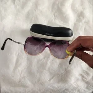 Vogue Eyewear | Accessories | Vogue Oversized Purple And  display picture 2